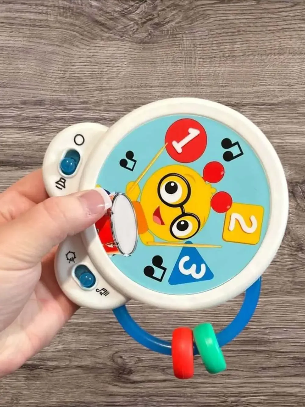 Baby/Toddler Drum/rattle learning toy